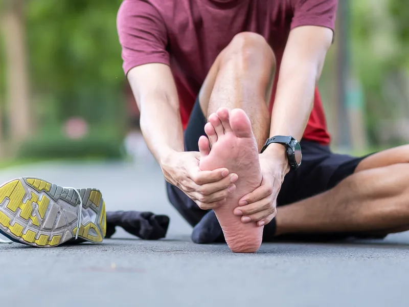 Prairie Star Chiropractic treating plantar fasciitis in Hudsonville