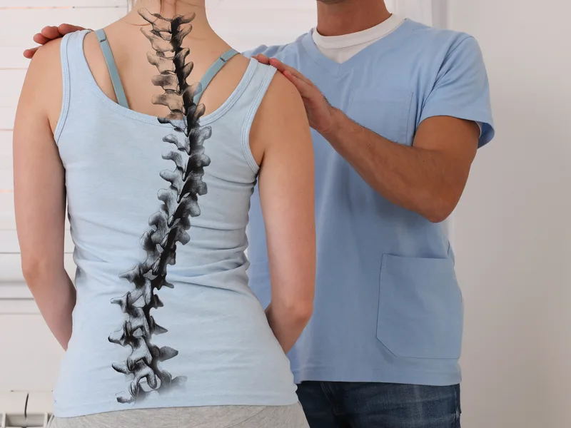 Prairie Star Chiropractic treating scoliosis in Hudsonville